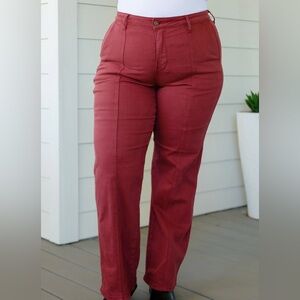 Judy Blue Front Seam Straight Jeans